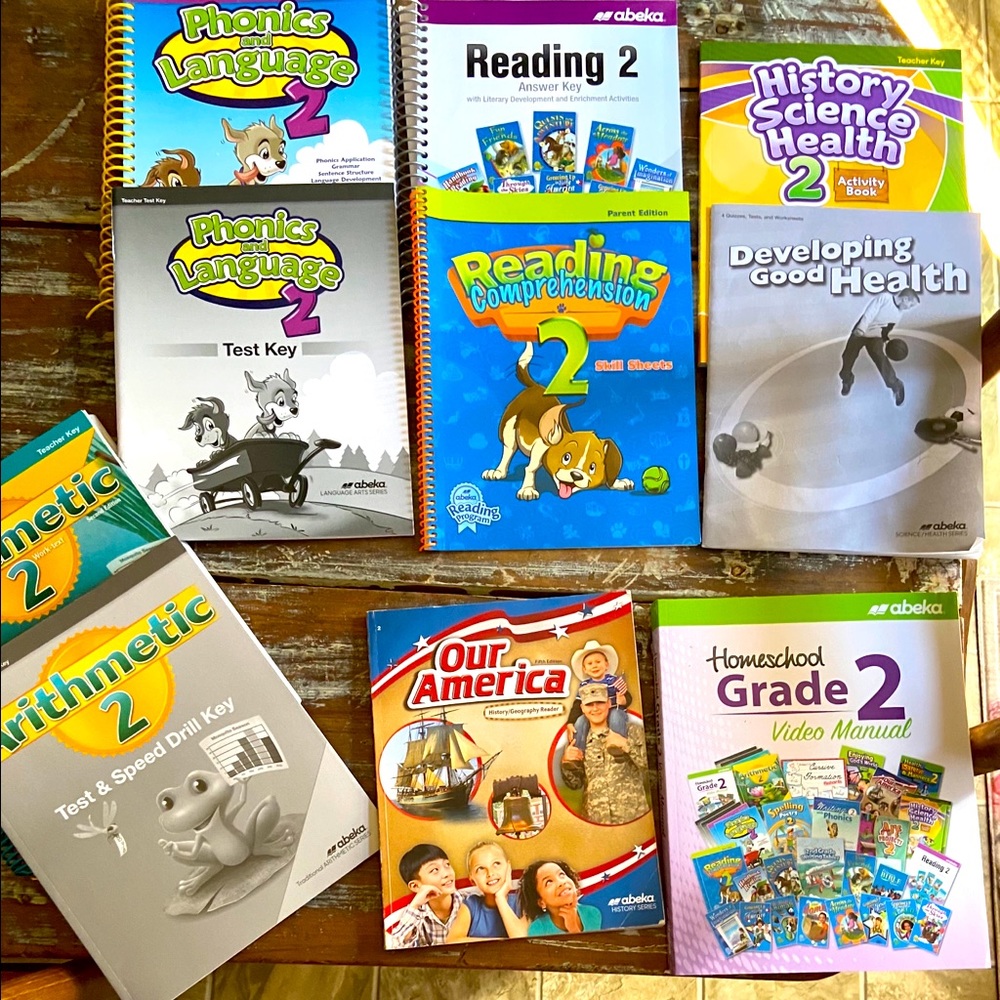 Abeka 2nd Grade Lot